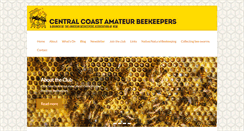 Desktop Screenshot of centralcoastbees.org
